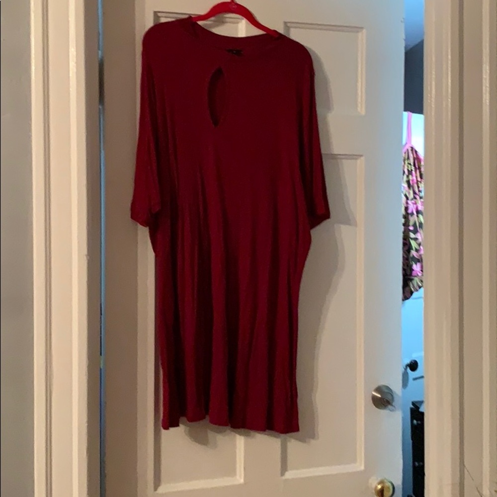 Torrid keyhole red sweater great for valentines!!!